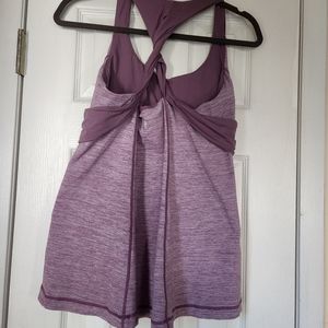 Lululemon Heather Purple workout tank size 12